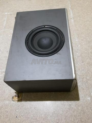 Subwoofer Voiture Sub Woofer Baffle Speaker AUX - 2