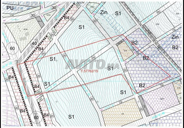أرض للبيع ضمن المجال الحضري في منطقة سطات - 2