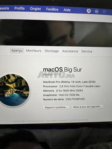 MacBook Pro Retina 13 pouces fin 2013