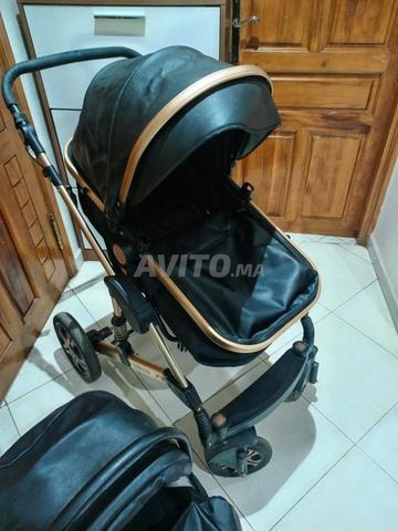 عربة أطفال ومقعد سيارة من عمر 0 شهر ماركة بيبي فوند