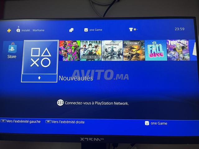 PS4 Slim 500Go en ligne - 2