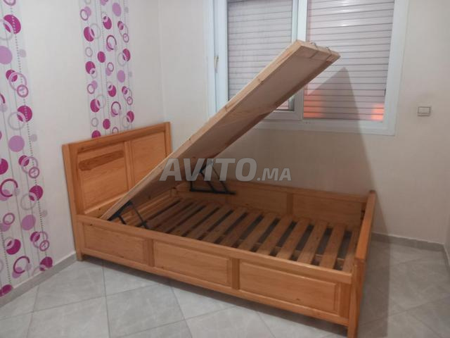 سرير مع تخزين ومرتبة - 2