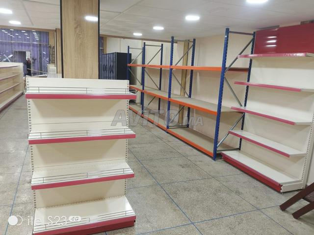 رفوف شبه ثقيلة للمستودع