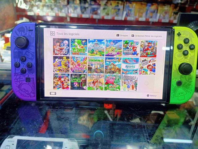 NINTENDO SWITCH OLED 💜💚 - 2