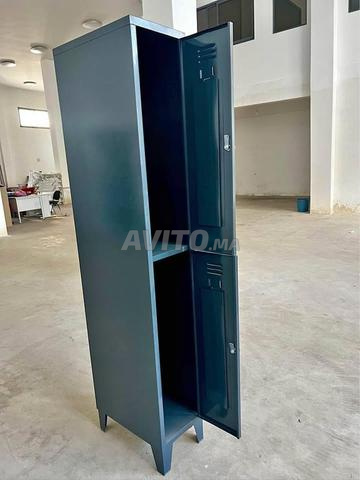 خزانة ملابس معدنية بـ 3 أبواب بسعر المصنع - 2