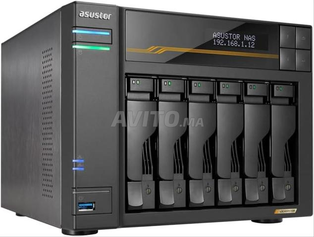 Asustor Lockerstor 6 Gen3 AS6806T NAS 6 Baies