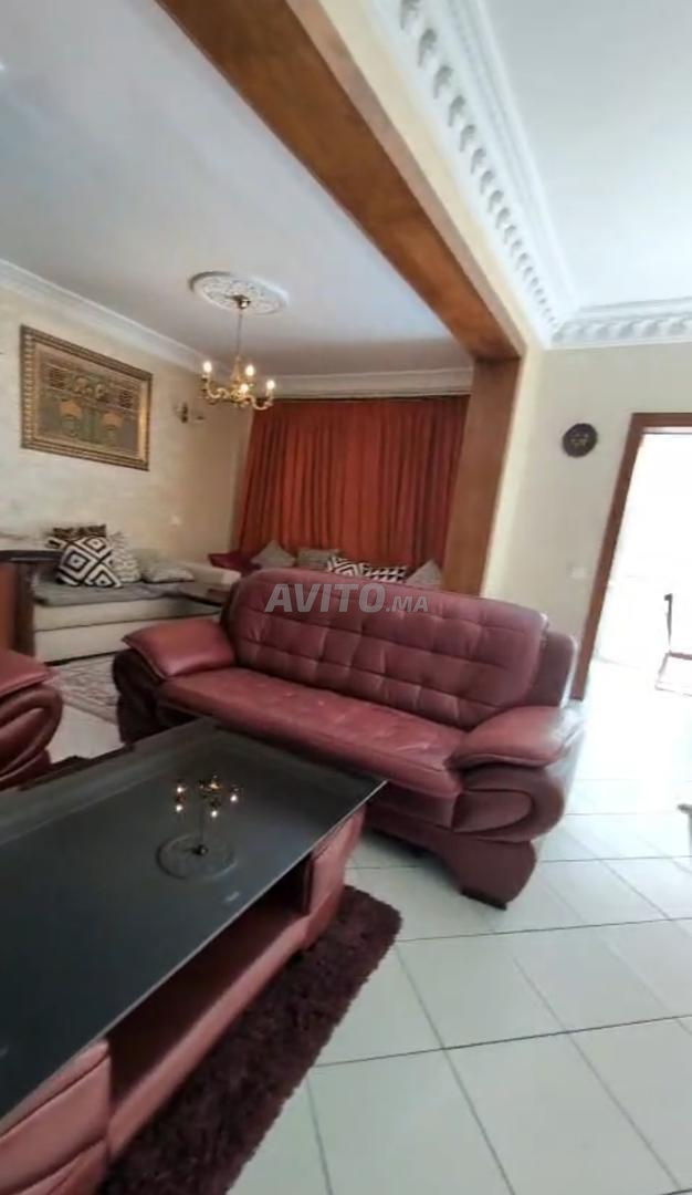 Appartement meublé avec piscine avenue Hassan II - image 3