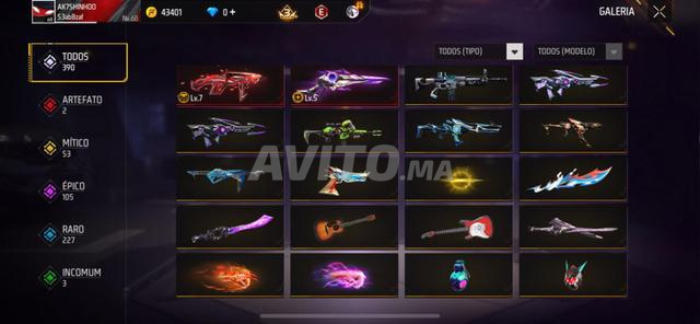 Compte Free Fire - 2