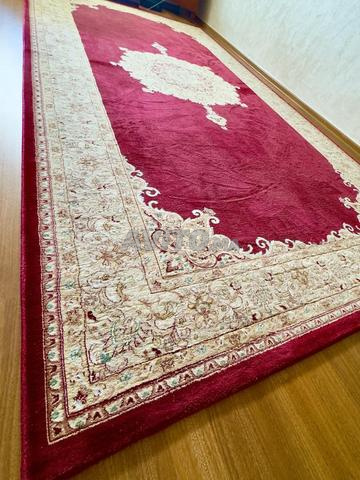 Tapis magnifique rouge royal - 2