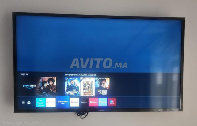 تلفزيون سامسونج ذكي 40 بوصة بحالة جديدة - 2