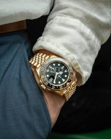رولكس نسخة طبق الأصل GMT MASTER 2 ذهب