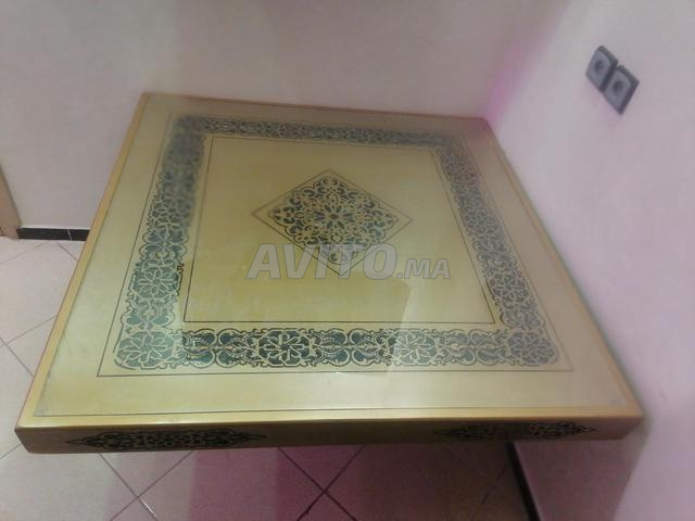 طاولة طعام 1.15/1.15 متر. طراز حديث - 2