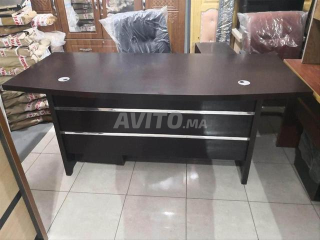 Bureau de direction avec retour et caisson - 2