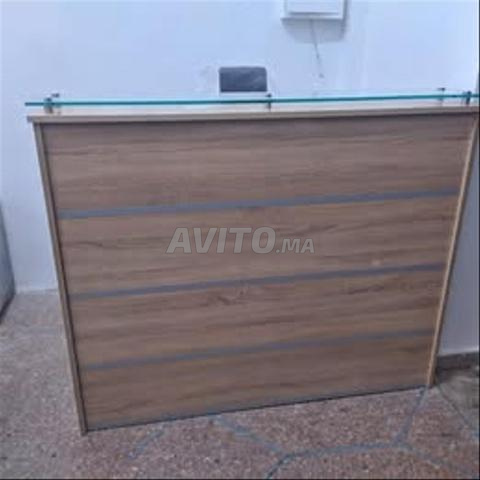 comptoir de reception avec caisson en bon prix  - 2