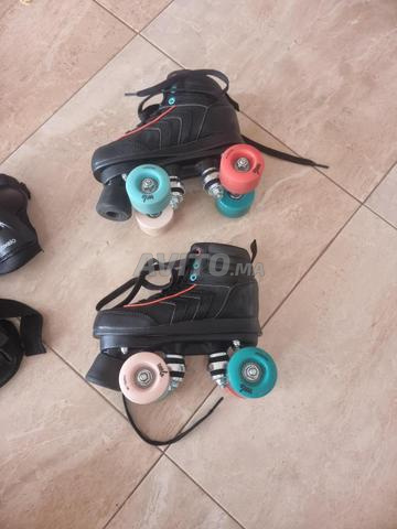 Rollers Decathlon avec casque et Protection - 2