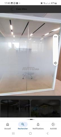 فيلم لاصق زخرفي للنوافذ للمكاتب - 2