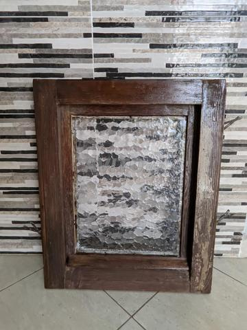 شباك خشب ممتاز وزجاج - 2