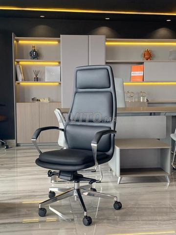 Chaise Fauteuil en Simili Cuir