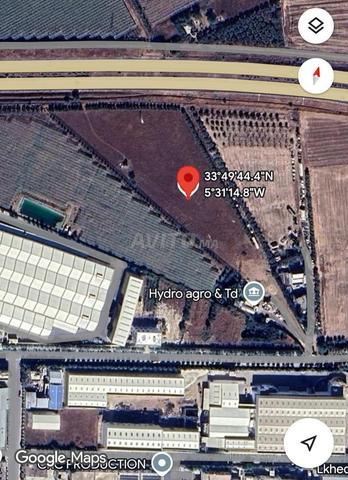 أرض صناعية المنطقة الصناعية مجاطة مكناس - 2