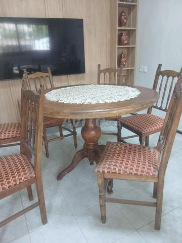 غرفة طعام خشبية 6 مقاعد - 2