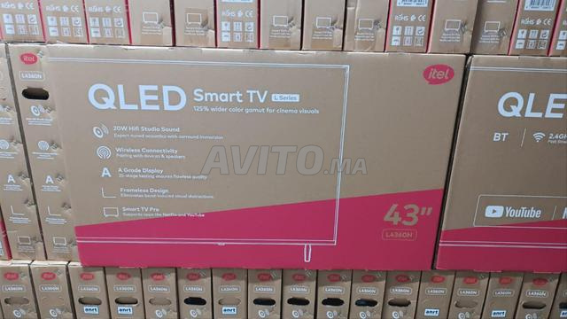 تلفزيون ذكي آيتل 43 كيو ليد سليم L سلسلة 2026