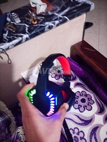 Casque gaming RGB avec microphone - 2