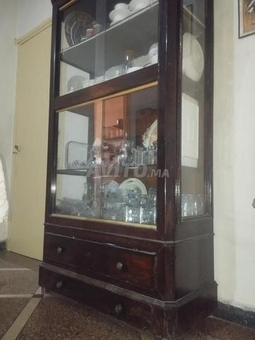 Armoire d'exposition en bois - 2