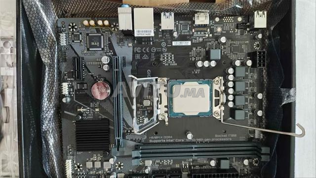 كومبو I5 13500 و Gigabyte h610M- k DDR4 - 2