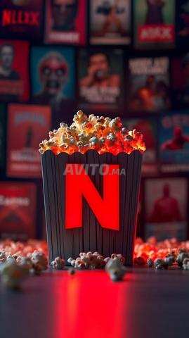 Abonnement Netflix Premium 4K 1 an à 200 DH ⚡