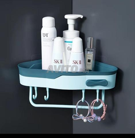 قطعتان أرفف جدارية للحمام - 2