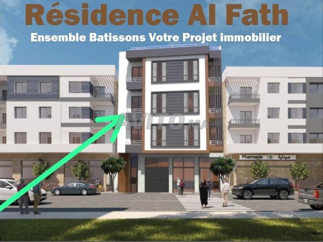 Appartement 70 m2 plaque commune, Rendpoint Andalous