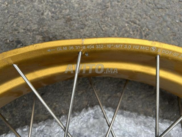 جنط BMW R1250GS به اعوجاج - 2