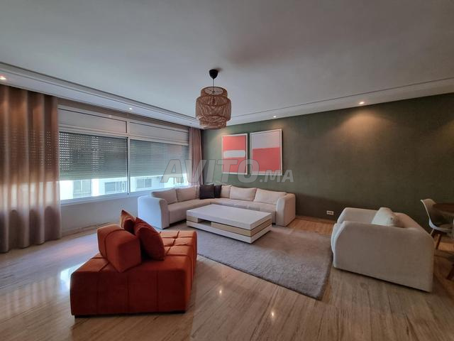 Lux Appt 3 Chambres Meublé sur Maârif - 2