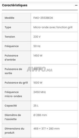 PROMOO🤩🤩 MICRO ONDE grill DAIKO
