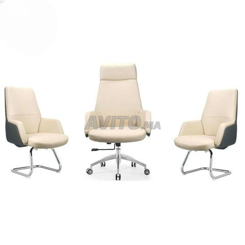 Pack fauteuil moderne/vestiaire/table - 2