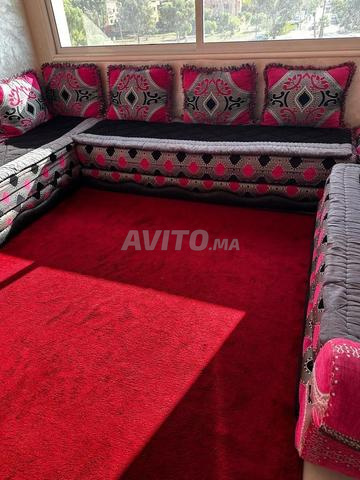 صالون على شكل حرف U بحالة جيدة - 2