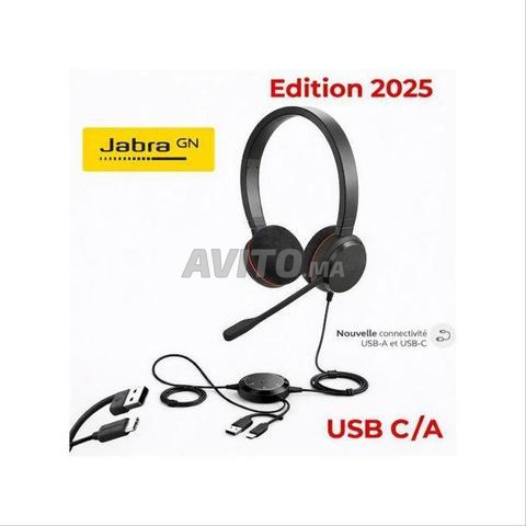 جابر سماعة رأس Evolve 20 MS ستيريو