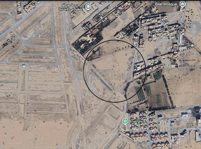 أرض مسجلة 14300 م2 منطقة R2 وجدة