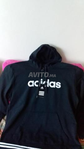 بدلة رياضية أديداس أصلية جديدة مقاس L - 2