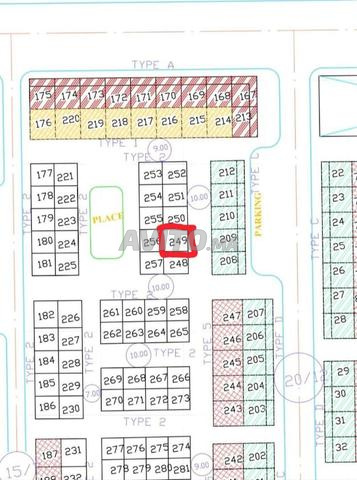 أرض مسجلة للبيع في تجزئة أطلس - 2