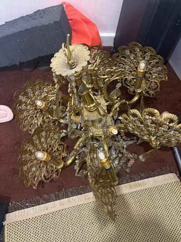 ثريا تقليدية من النحاس "جناح الطاووس" - 2