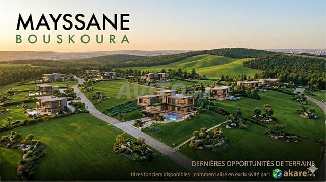 Lot de terrain pour villa à vendre à Bouskoura