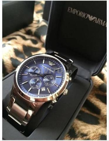 ساعة امبوريو أرماني أصلية جديدة
