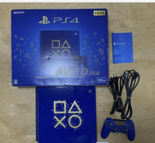 Ps4 Slim 500 Go Flash V 9 plus 3 jeux cd