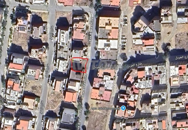 قطعة أرضية لبناء فيلا 216 متر مربع بتطوان