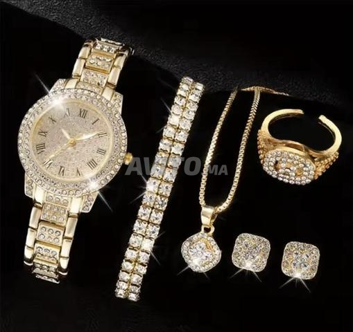 حزمة مجوهرات وساعة - 2