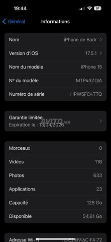 iPhone 15 normal
