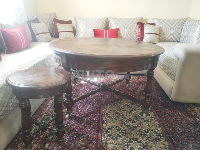طاولة صالون خشبية للبيع - 2