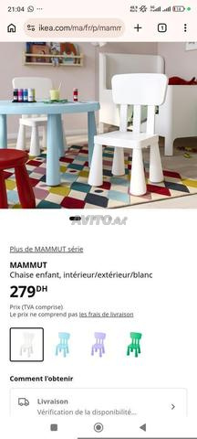 Chaise enfant rose - 2