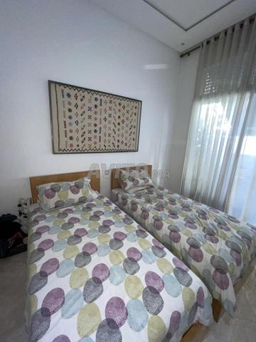 2 lits avec rangement et matelas 1m/2m - 2